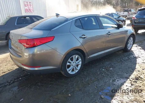 2013 Kia Optima Ex из США, поврежденный, VIN 5XXGN4A7XDG104440